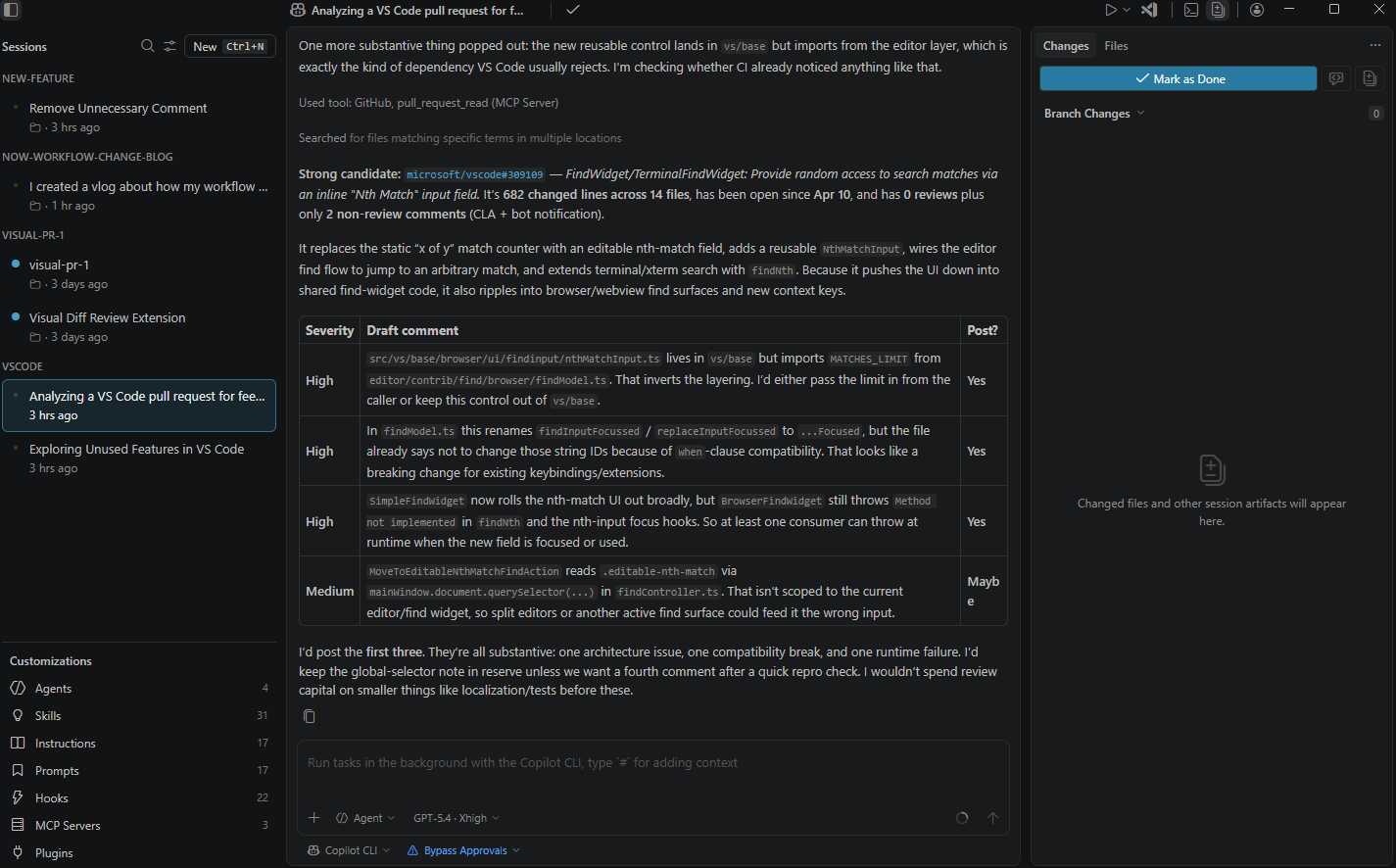 VS Code Agents app — GUI for agent-driven workflows